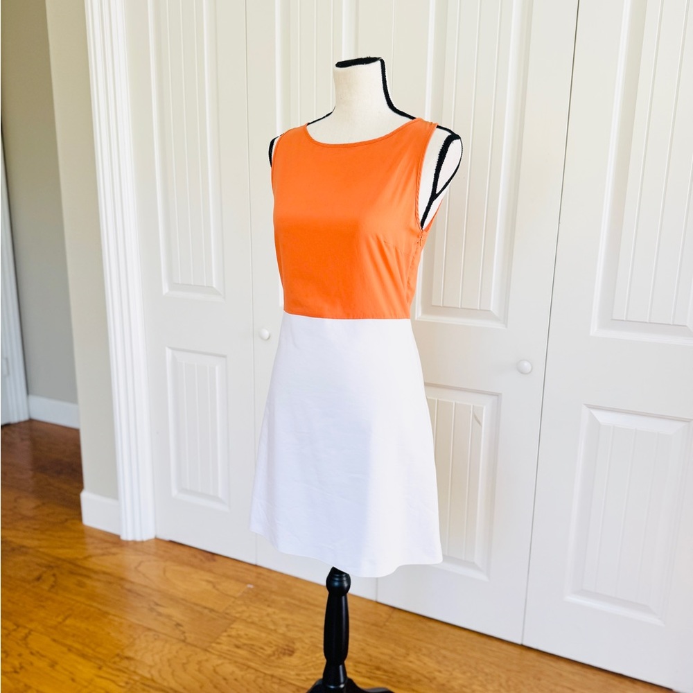 Zara Basic 60s Mod Style Color Block Shift Dress … - image 8